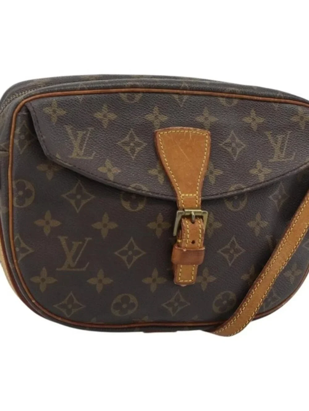LOUIS VUITTON Monogram Jeune Fille MM Shoulder Bag M51226 LV Auth 186584